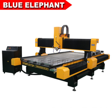 1325 Stone Engraving CNC Router, Stone Cutting Machine with Rotary, Heavy Duty Body 3D Stone Carving CNC Routers